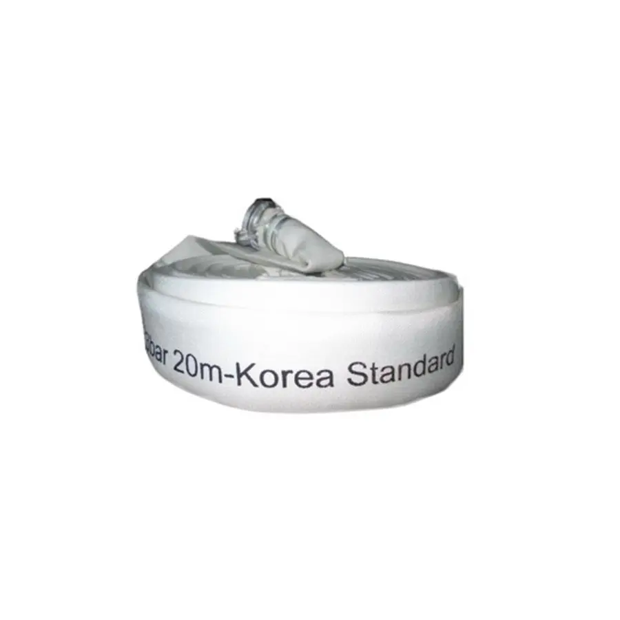 Vòi chữa cháy D50 - 13bar - 20m (Double Jacket Korea Standard) có khớp nối