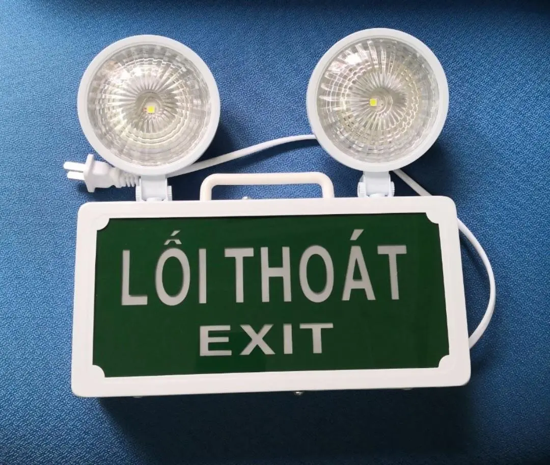 Đèn chiếu sáng sự cố kết hợp exit